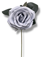 17.5'' Deluxe Rose Bush ( B1024N-#20 Dusty Blue ) AN10004