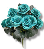 17.5'' Deluxe Rose Bush ( B1024N-#29 Hunter Green ) AN10004