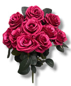 17.5'' Deluxe Rose Bush ( B1024N-#23 Raspberry ) AN10004