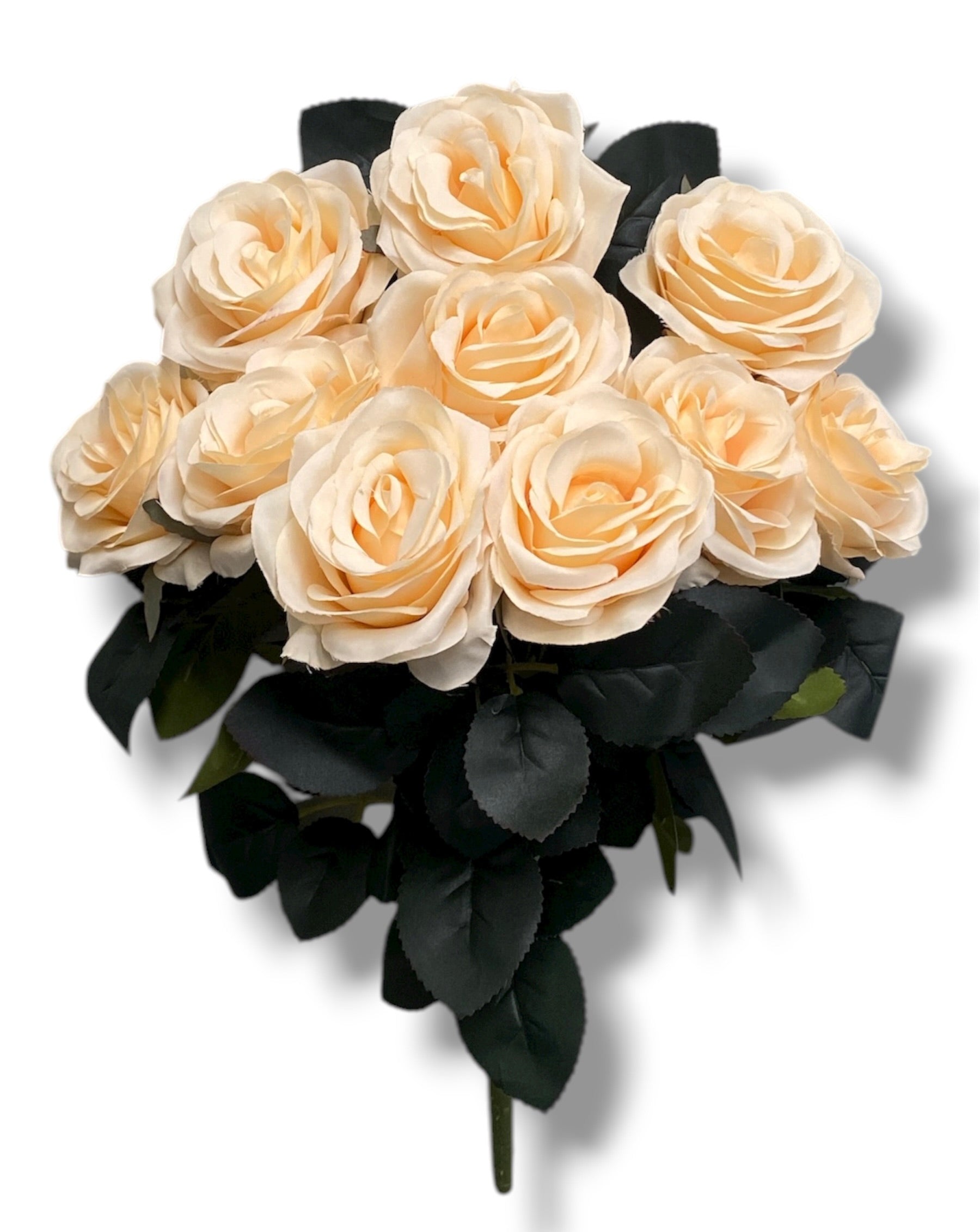 17.5'' Deluxe Rose Bush ( B1024N-#22 New Beige ) AN10004