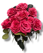 17.5'' Deluxe Rose Bush ( B1024N-#28 New Fushia ) AN10004