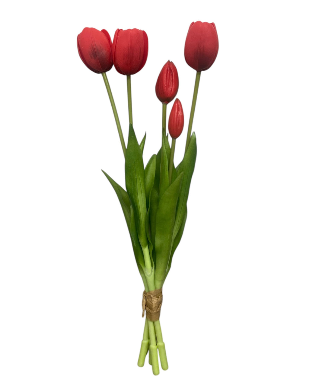 16'' Real Touch Tulip Bush ( RX-Y1001-#2 Red )