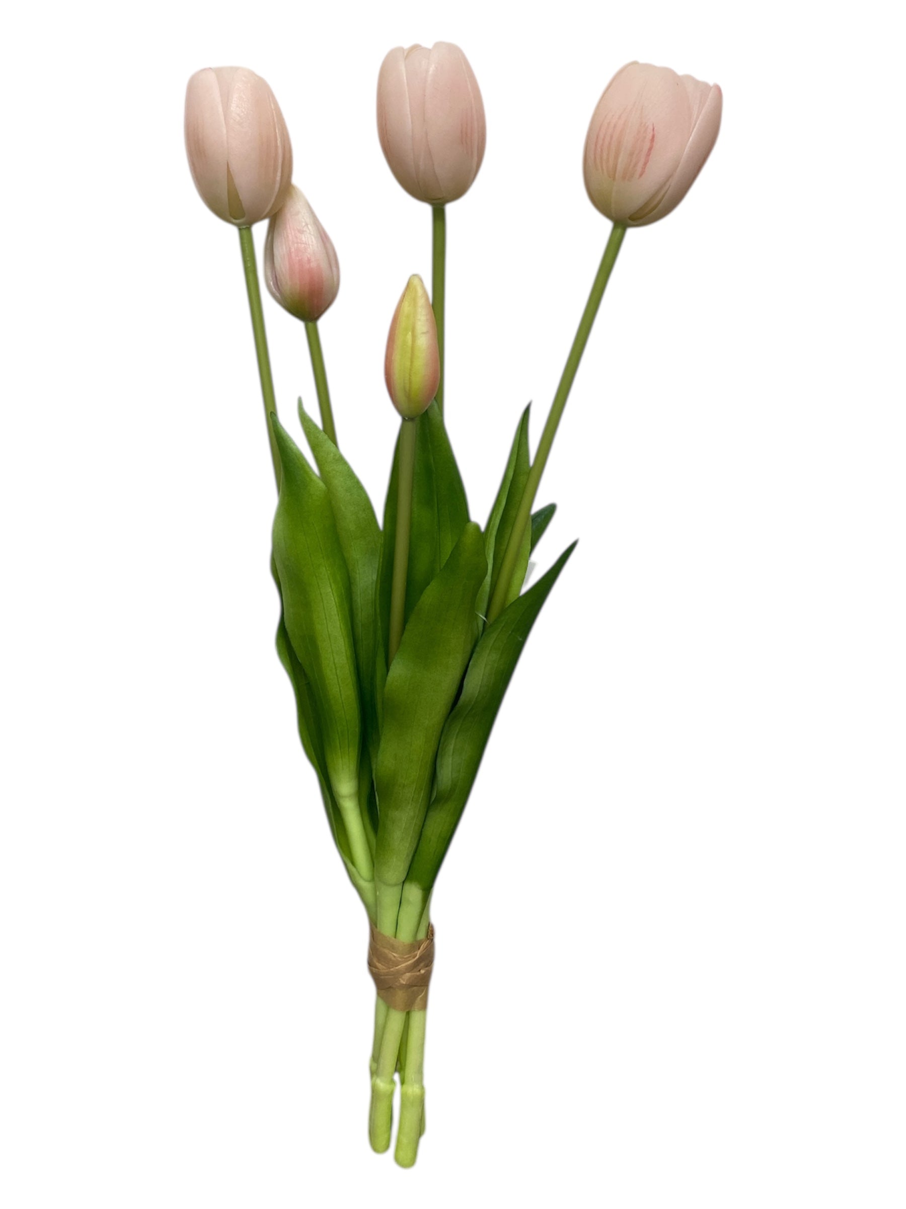 16'' Real Touch Tulip Bush ( RX-Y1001-#6 Pink )