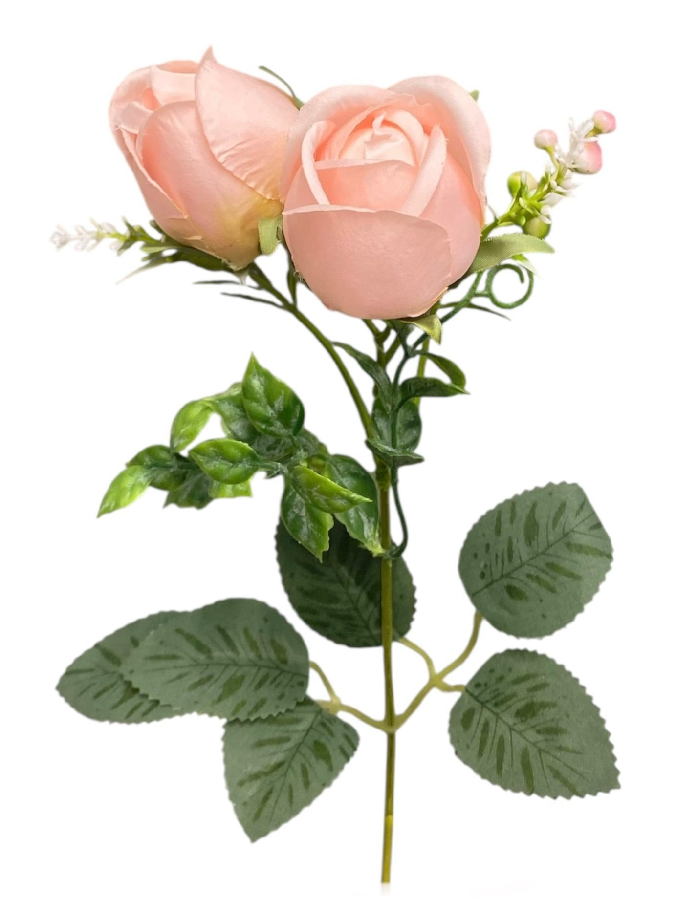 14'' Rose Bud Bush ( INT8811-#12 Light Pink )