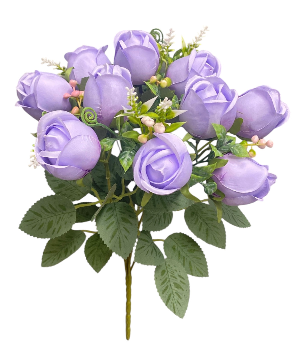 14'' Rose Bud Bush ( INT8811-#6 Lavender )