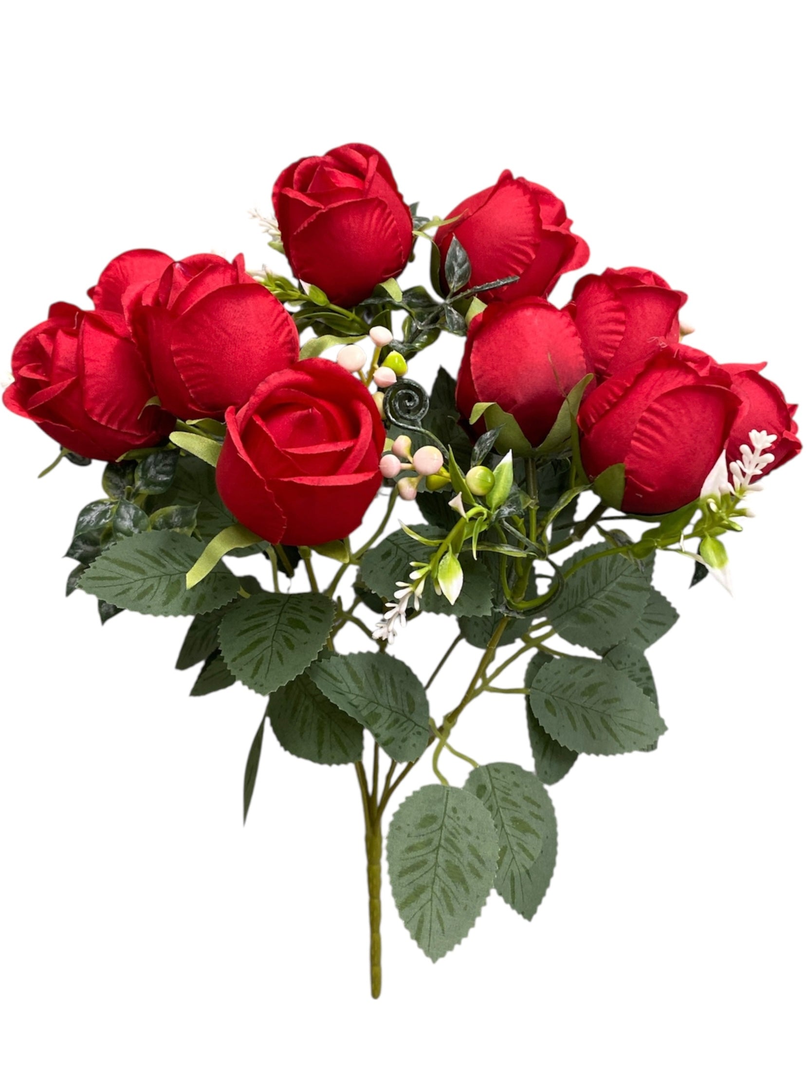 14'' Rose Bud Bush ( INT8811-#4 Red )