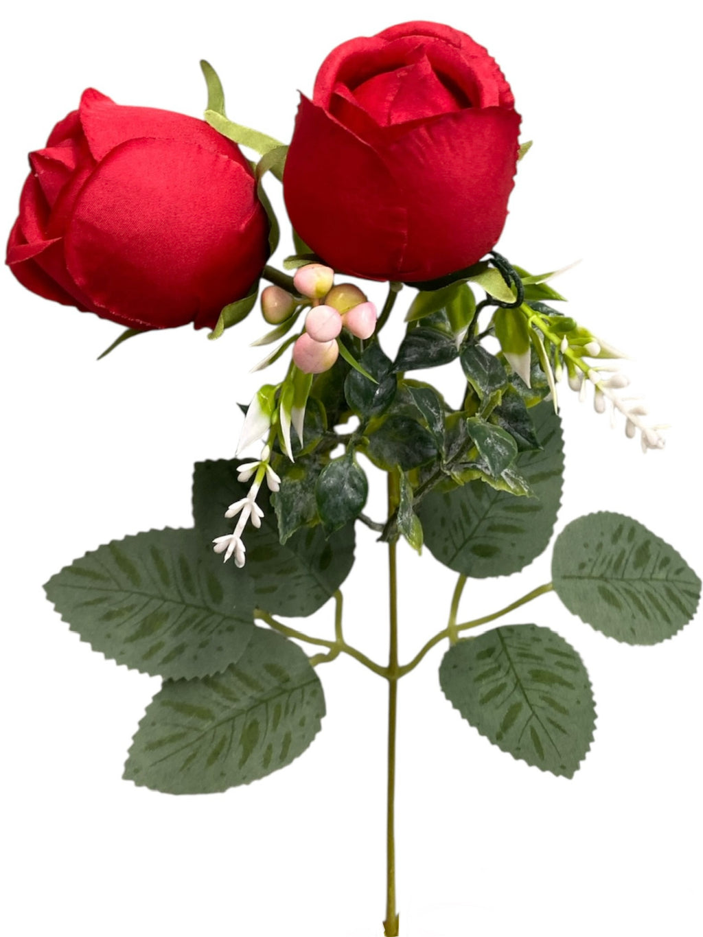 14'' Rose Bud Bush ( INT8811-#4 Red )