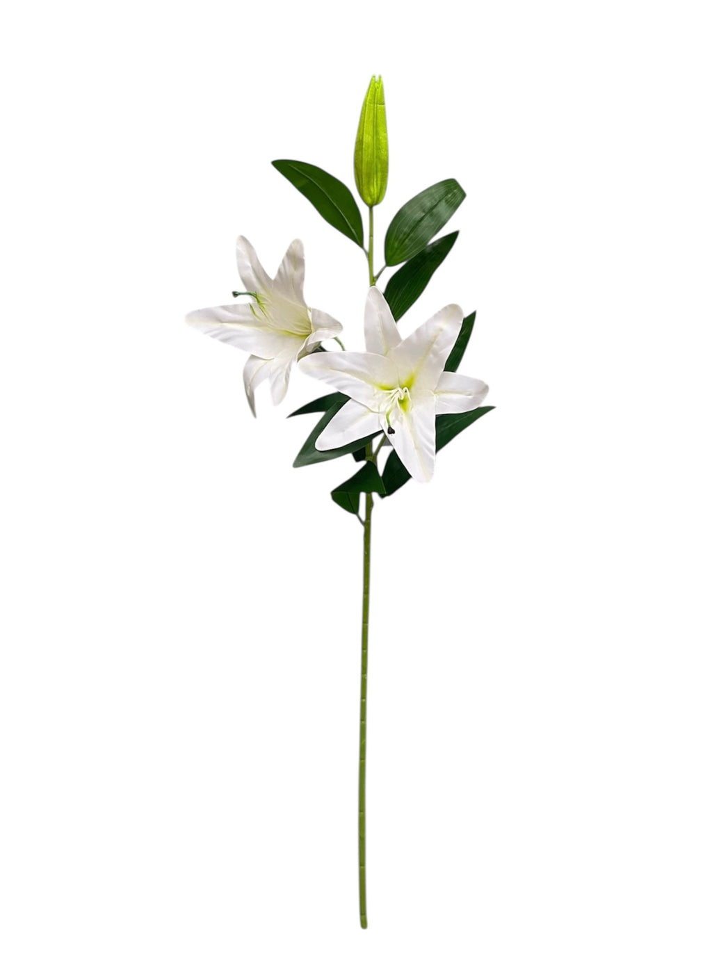 37'' Real Touch Easter Lily Spray ( INT1709-Cream )