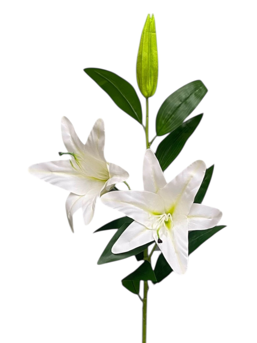 37'' Real Touch Easter Lily Spray ( INT1709-Cream )
