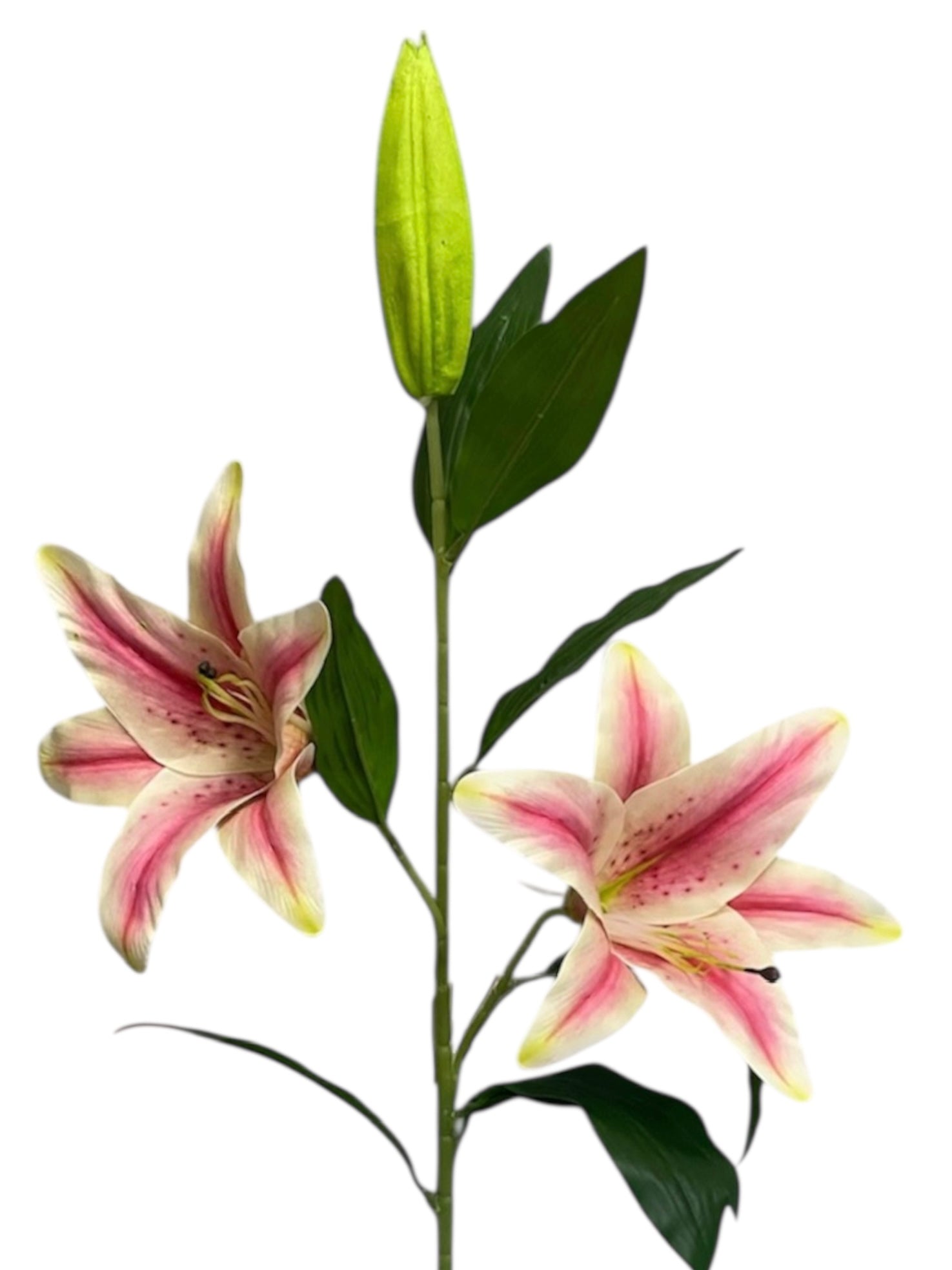 37'' Real Touch Easter Lily Spray ( INT1709-Rubrum )