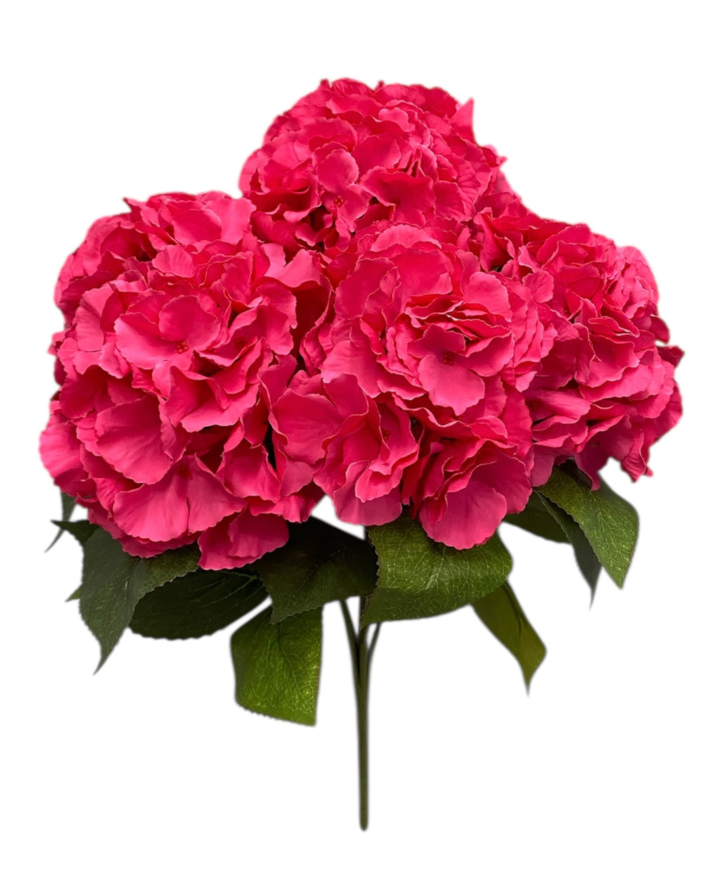 18" Silk Pongee Hydrangea Bush ( INT001-New Beauty )