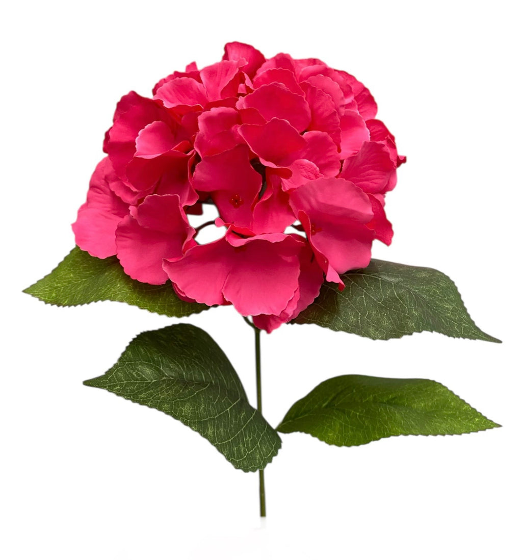 18" Silk Pongee Hydrangea Bush ( INT001-New Beauty )