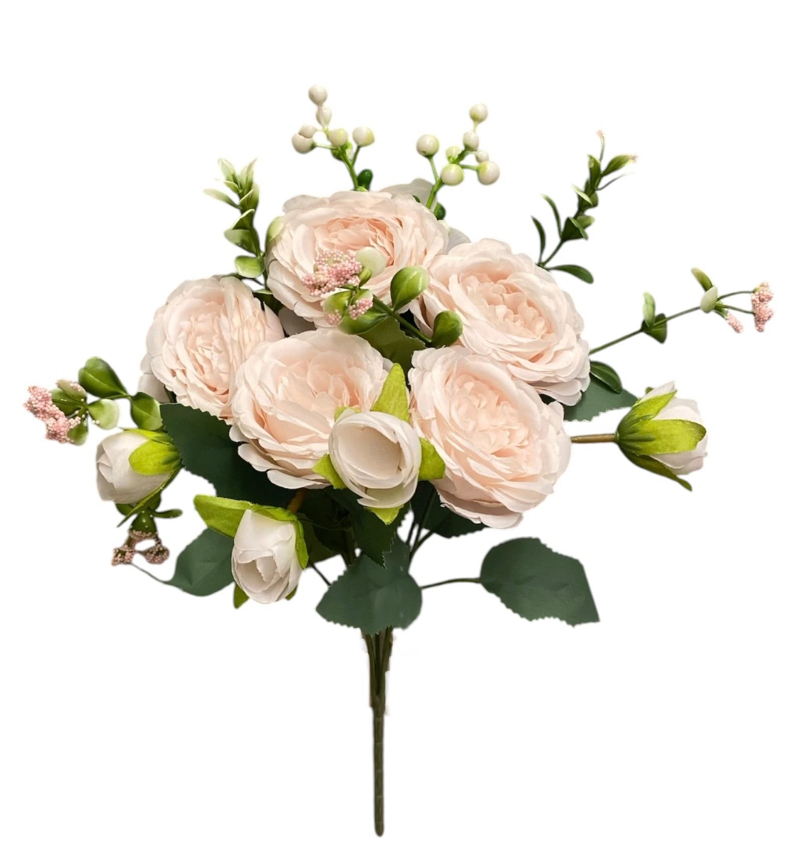 12'' Deluxe Peony Bush ( INT0072-#14 Blush )( J0516-Blush )