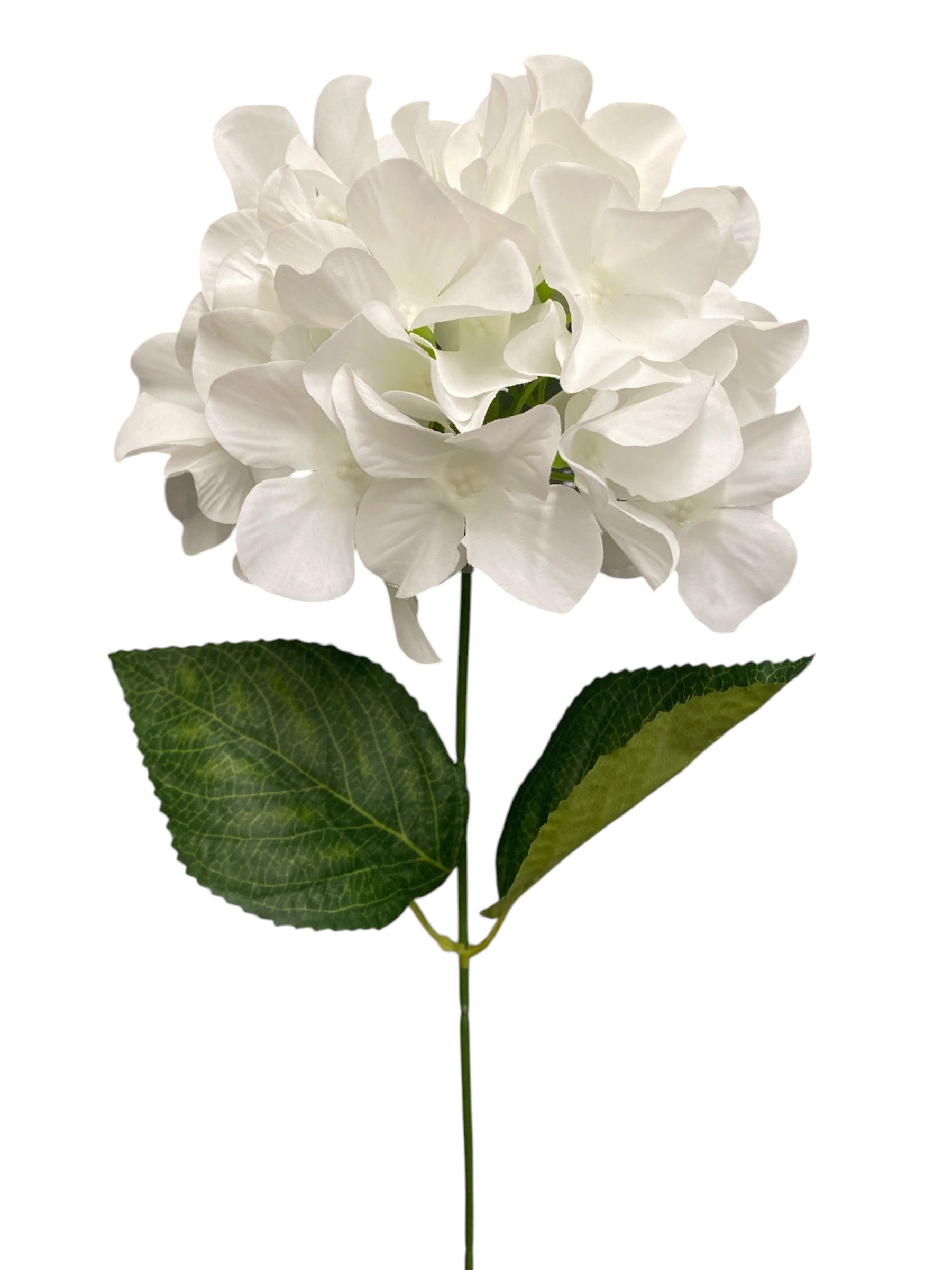 20" Artificial Hydrangea Bush ( SPH-7 Cream ) INT887