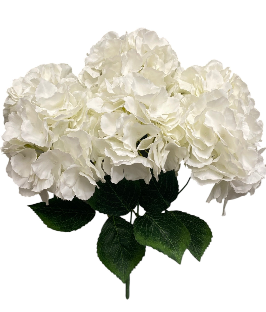 19'' Jumbo Hydrangea Bush ( INT510-45-#6 Cream )