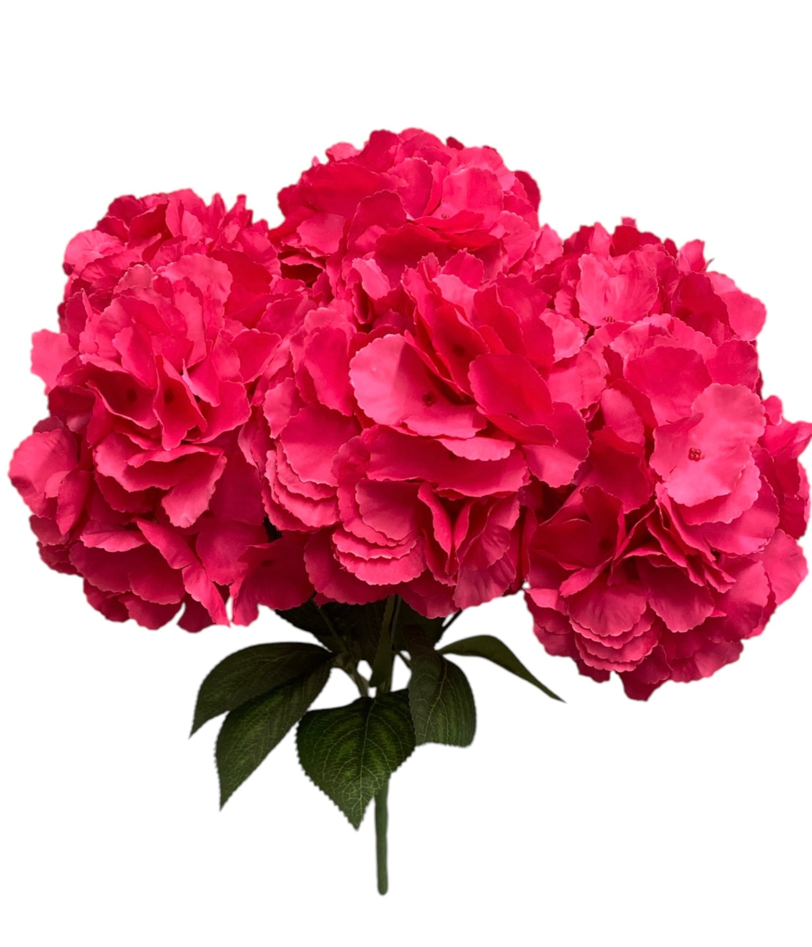 19'' Jumbo Hydrangea Bush ( INT510-45-#5 New Fuchsia )