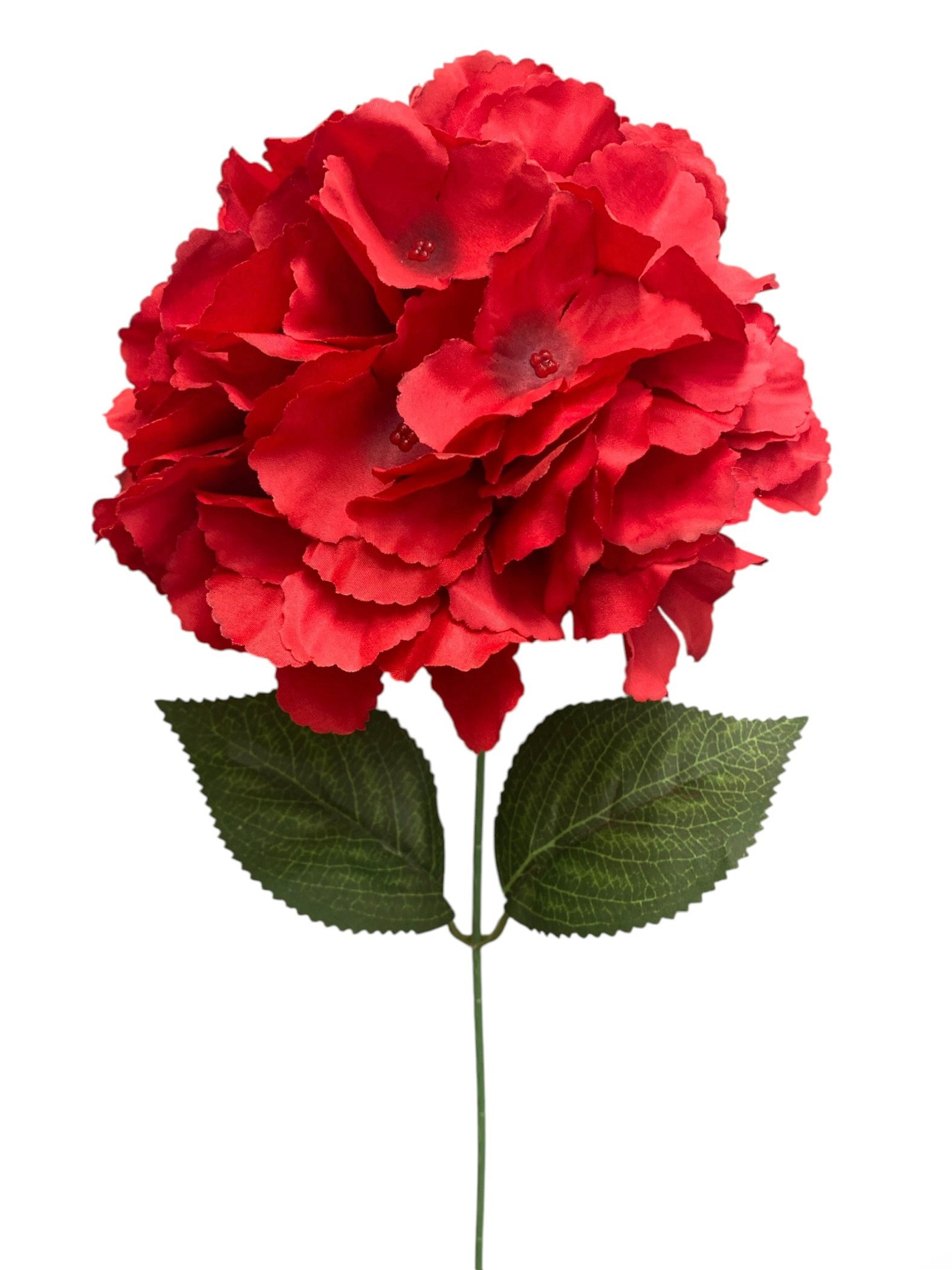 19'' Jumbo Hydrangea Bush ( INT510-45-#13 Red )