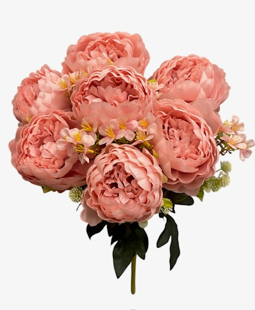 20'' Peony Bush. ( WHB25302-#9 New Blush )
