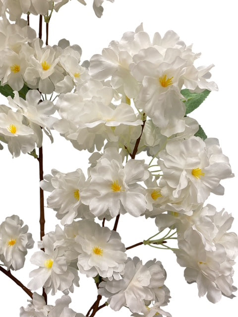 44'' Cherry Blossom Spray ( SFS610-602-Cream )