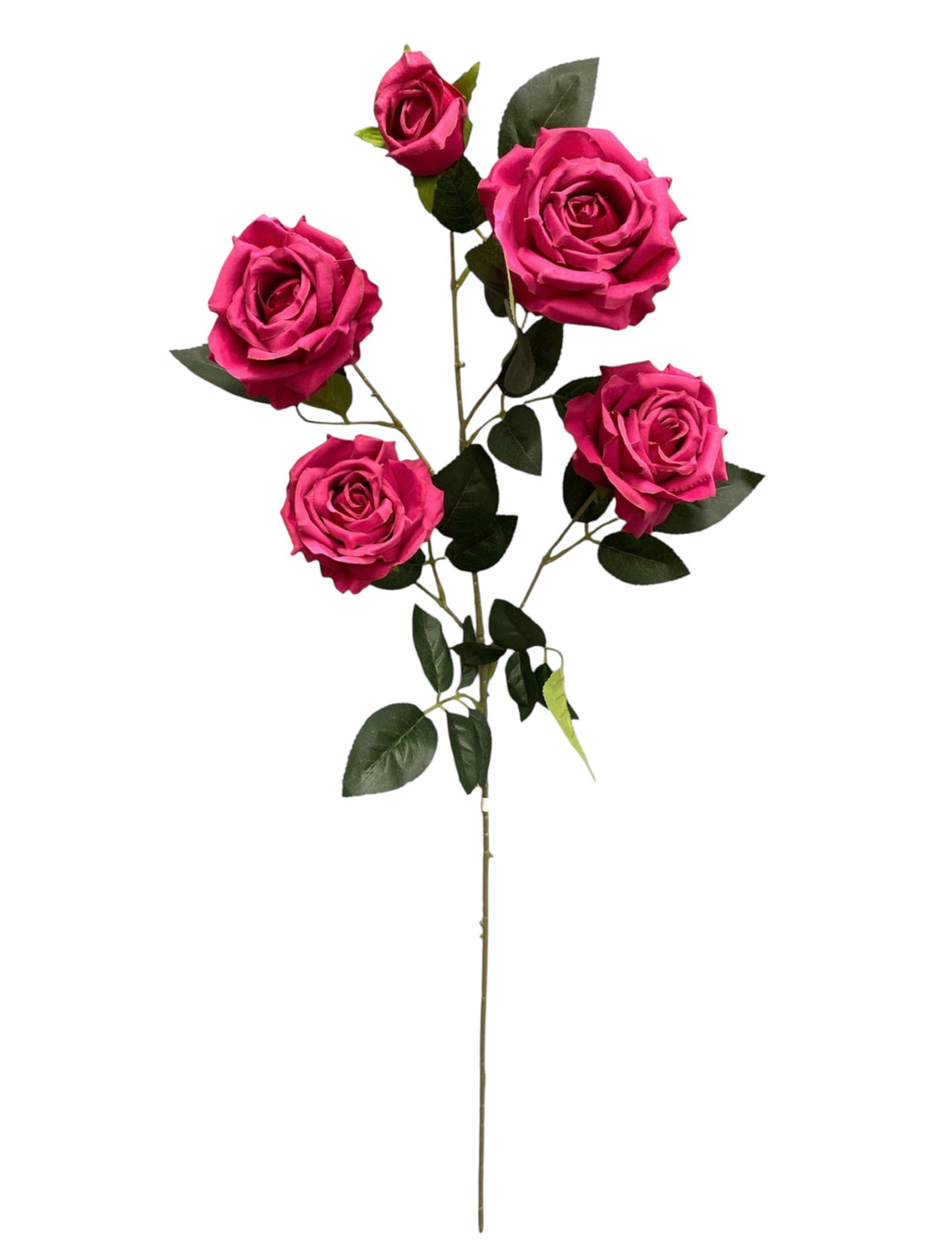 33'' Single Open Rose ( INT106-#5 New Fuchsia )