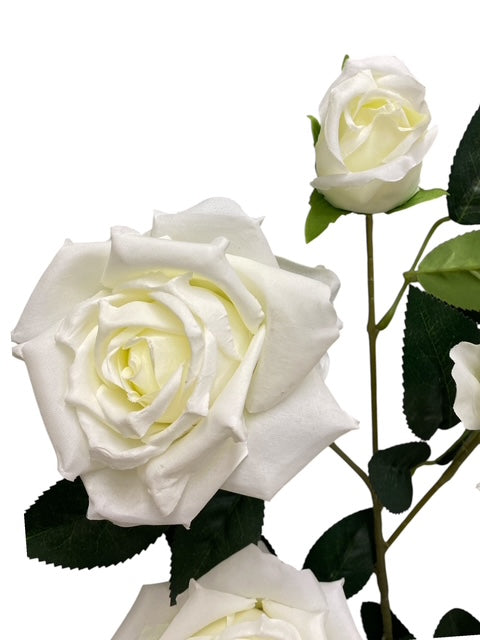 33'' Single Open Rose ( INT106-#17 Cream )