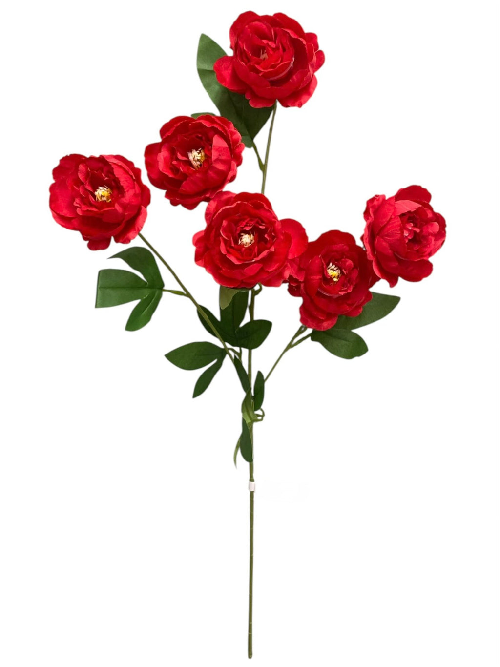 24'' Single Peony Spray ( INT5546-#5 Red )