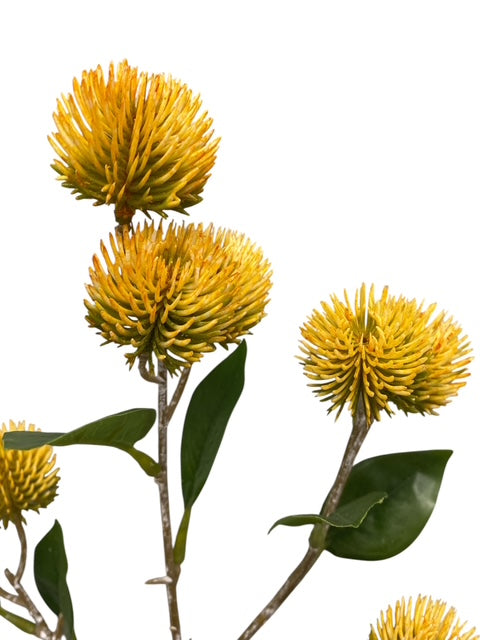 25" Thistle Spray ( FST365-Yellow )