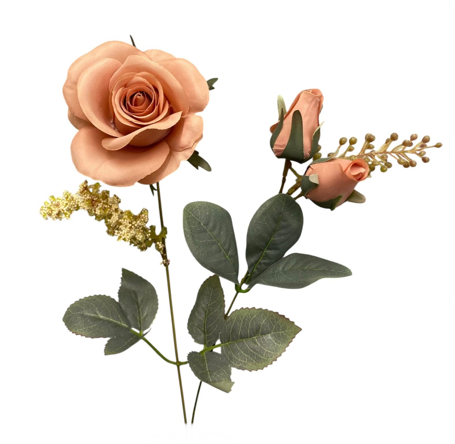 19'' Open Rose Bush ( 23653-Rose Gold ) TY1305