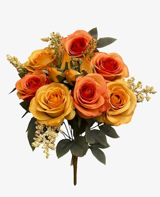 19'' Open Rose Bush ( 23653-OR/GD ) TY1305