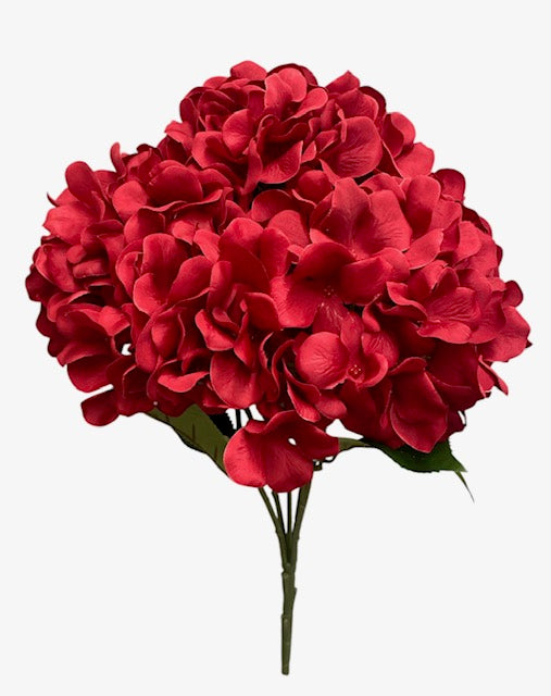 18'' Hydrangea Bush ( INT9938-RD )