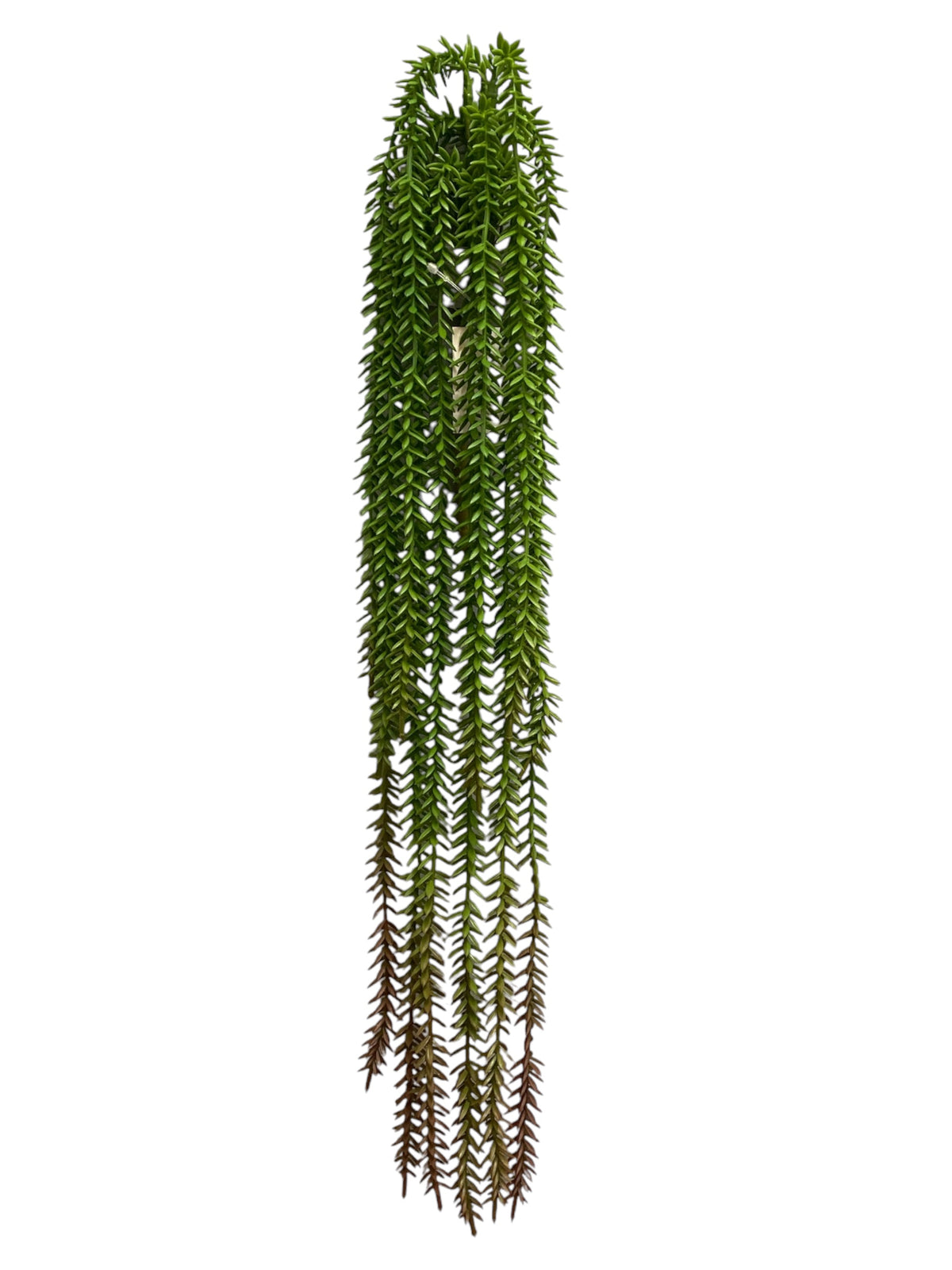 27'' Plastic Hanging Bush ( INT1554-#2 Green Burgundy )