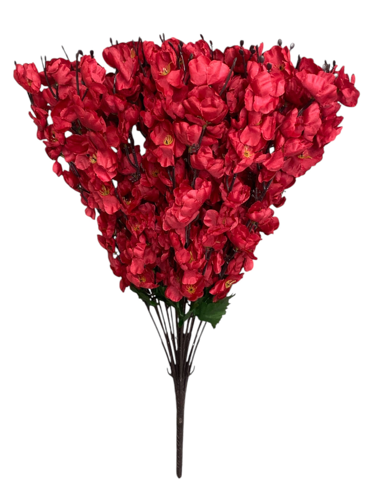 25'' Peach Blossom Bush ( B2488-Red Black )
