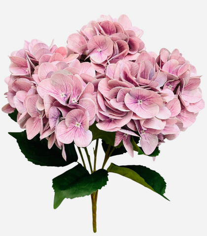 20'' Real Touch Hydrangea Bush ( INT002-#7SoftLialic )( J05013 )