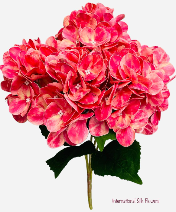 20'' Real Touch Hydrangea Bush ( INT002-Rose )( J05013 )