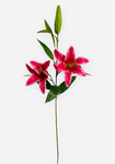 37'' Real Touch Easter Lily Spray ( INT1709-Fushia )