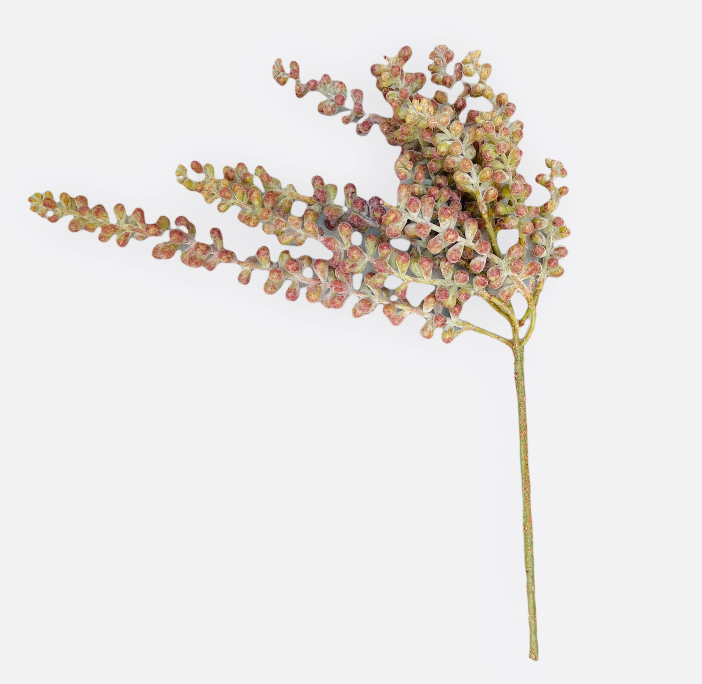 19'' SOFT TOUCH DONKEY TAIL PICK ( CD0102-Green Burgundy )