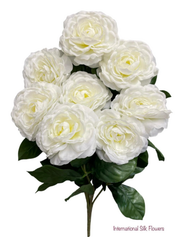 19'' Artificial Camellia Bush ( FBC404-White )