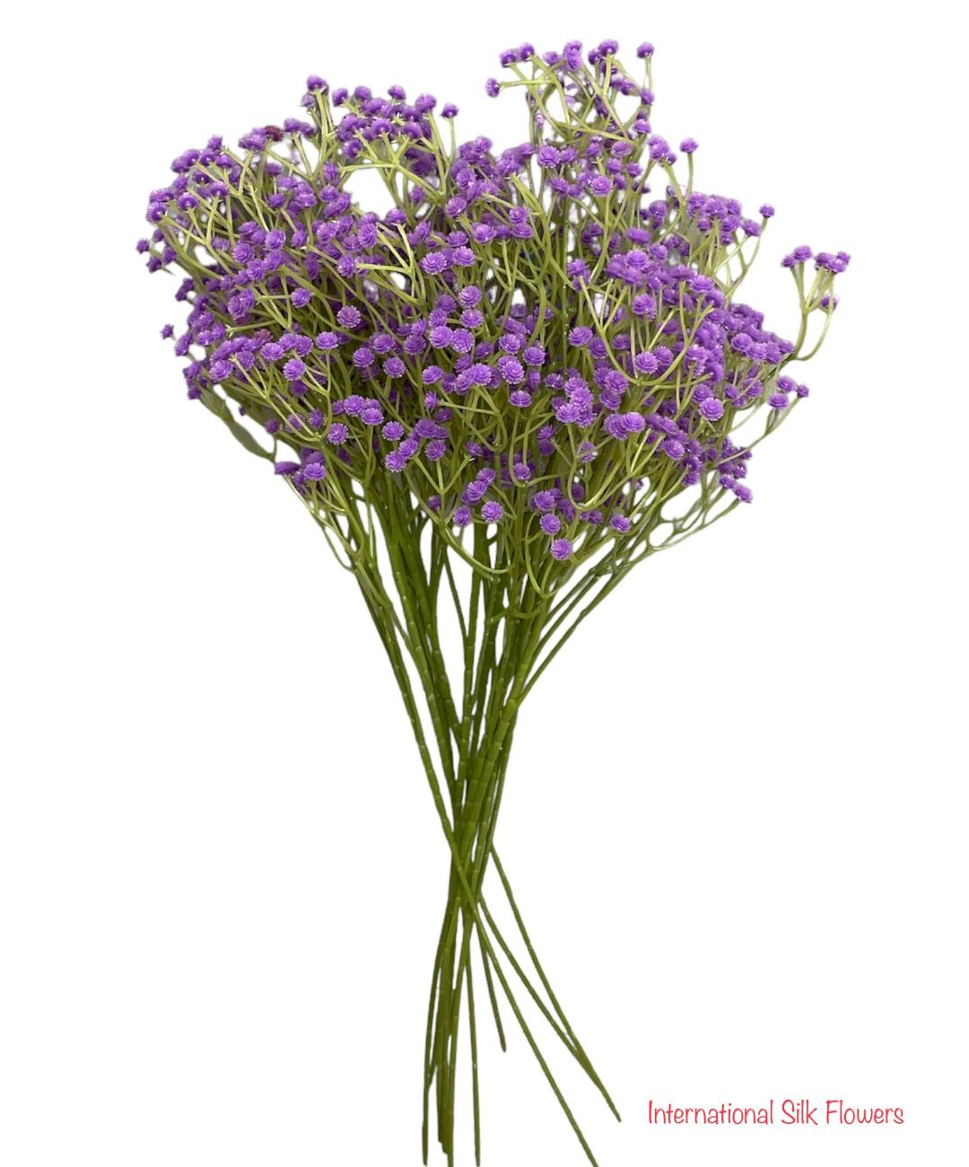 24” Faux Plastic Baby’s Breath ( SS999-Lavender ) INT999