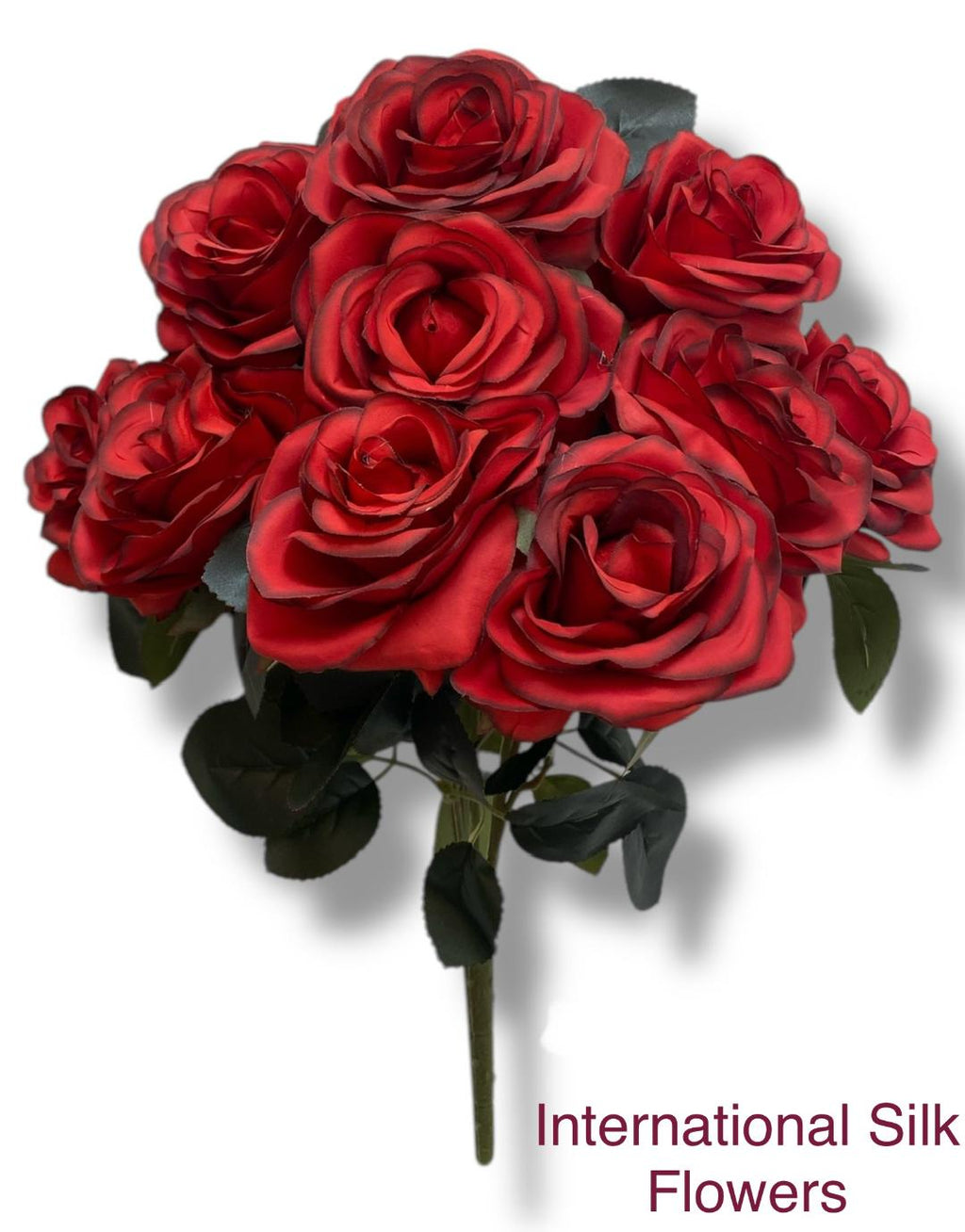 19'' Deluxe Rose Bush ( B1024N- #5Red Black ) AN10004
