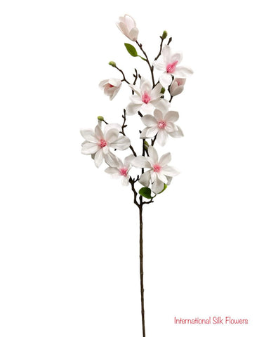 32'' Real Touch Magnolia Spray ( J09004-White )