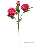 28'' Single Stem Peony ( 31580-Fushia )