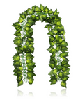 9' Coleus Leaf Chain Garland ( CG07 )