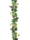 6' Faux Grape Leaf Garland ( PGW023-GR )