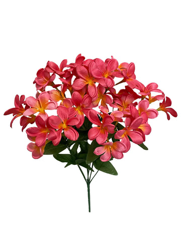 21'' Faux Satin Plumeria Bush ( 35091HTPK )