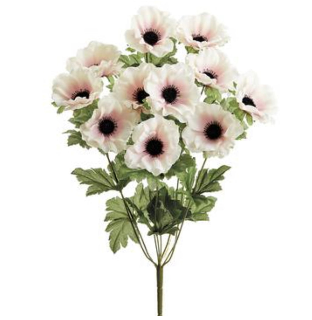 19” Artificial Anemone Bush ( FBA509-Pink/Black )