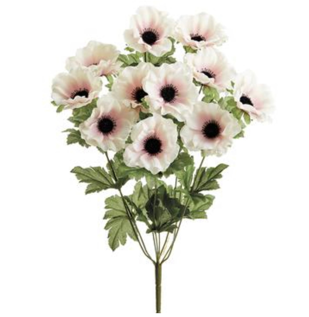 19” Artificial Anemone Bush ( FBA509-Pink/Black )