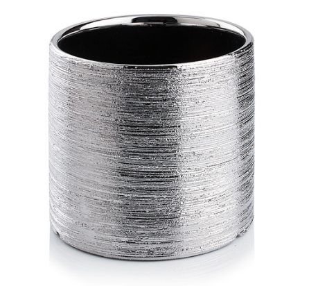 6'' Textured Ceramic Cylinder ( CYL6506-SX )