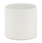 6'' Textured Ceramic Cylinder ( CYL6506-WT )