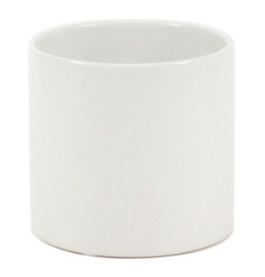 6'' Textured Ceramic Cylinder ( CYL6506-WT )