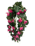 31” Faux Bougainvillea Hanging Bush ( INT6331-Fushia )